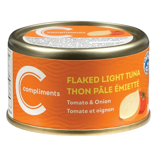 Flaked Light Tuna Tomato & Onion 85 g
