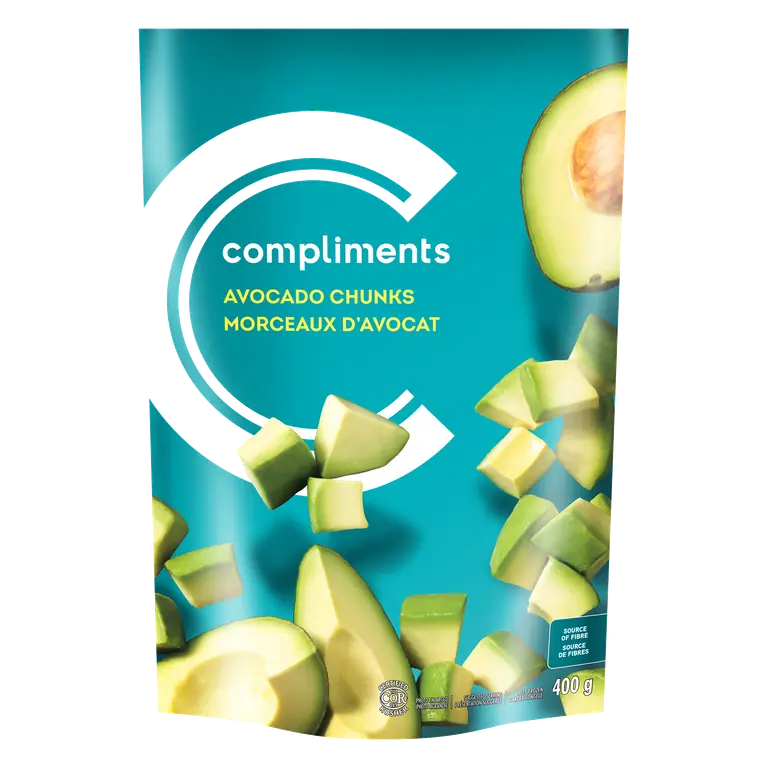 Frozen Avocado Chunks 400 g