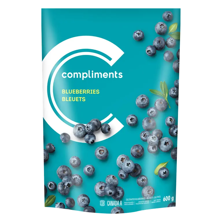 Frozen Blueberries 600 g