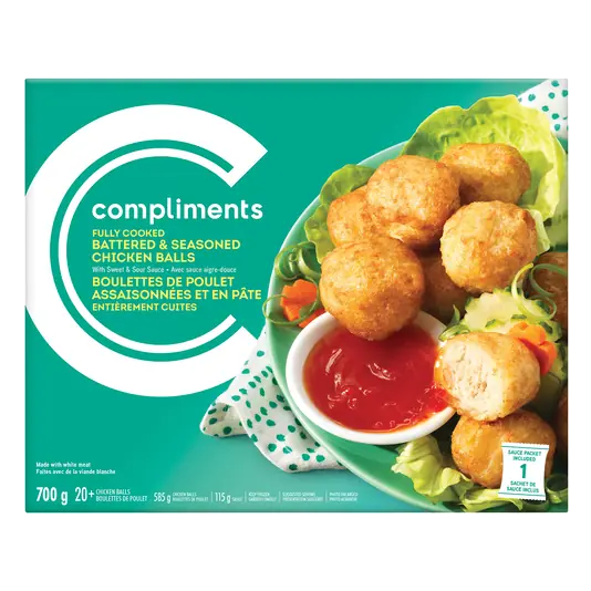 Frozen Chicken Balls With Sweet & Sour Sauce 700 g