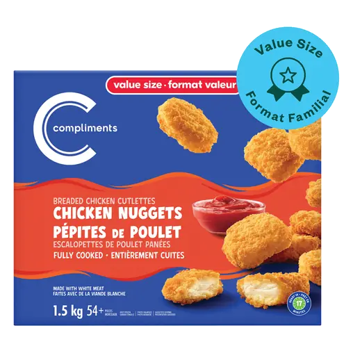 Frozen Chicken Nuggets Fully Cooked 1.5 kg
