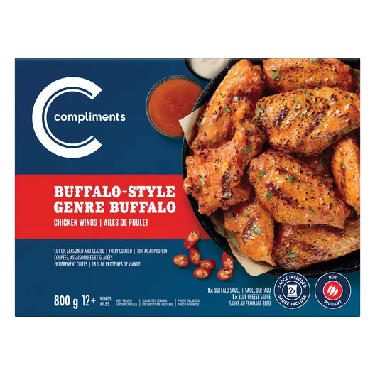 Frozen Chicken Wings Buffalo Style 800 g