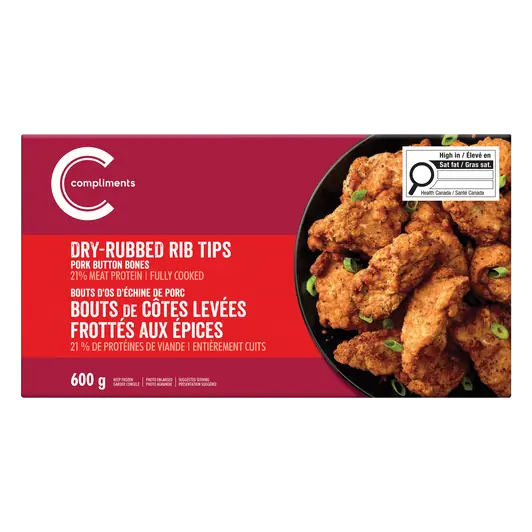 Frozen Dry Rib Tips 600 g