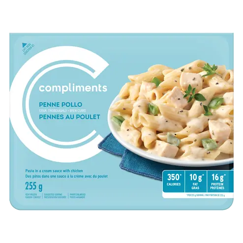 Frozen Entree Penne Pollo Chicken 255 g