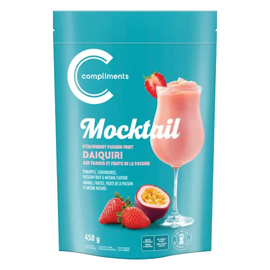 Frozen Fruit Mocktail Daiquiri Strawberry Passion Fruit 450 g