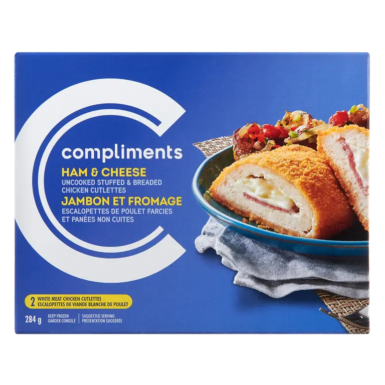 Frozen Ham And Cheese Stuffed Chicken Breast 284 g