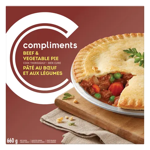 Frozen Meat & Vegetable Pie 660 g