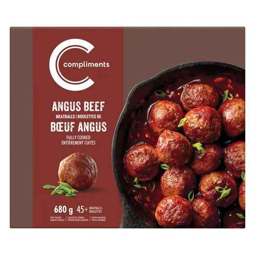 Frozen Meatballs Angus Beef 680 g