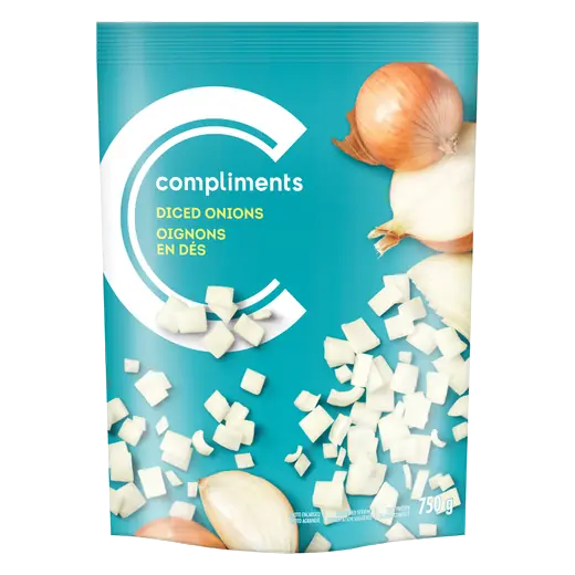 Frozen Onions Diced 750 g