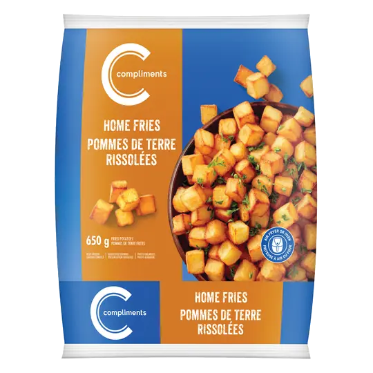 Frozen Potato Fried Dice Home Fries 650 g