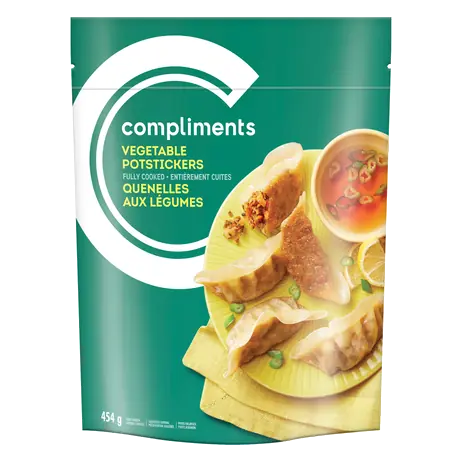 Frozen Potstickers Vegetables 454 g
