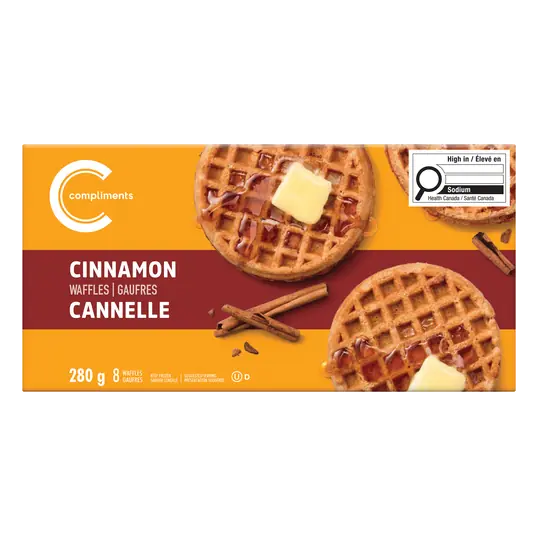 Frozen Waffles Cinnamon Toast 8 Pack 280 g
