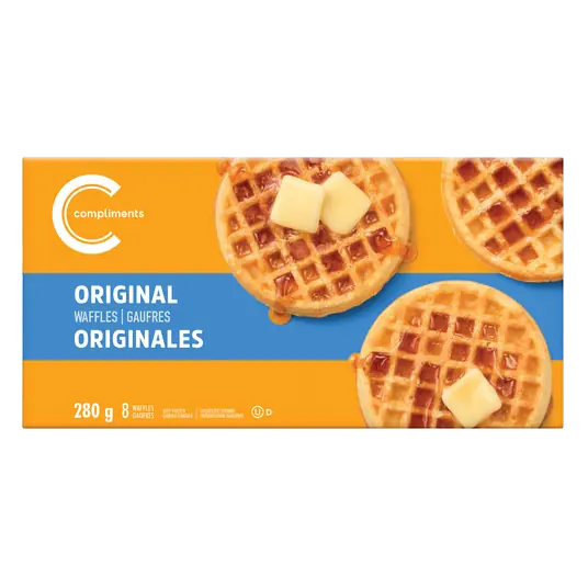Frozen Waffles Original 8 Pack 280 g