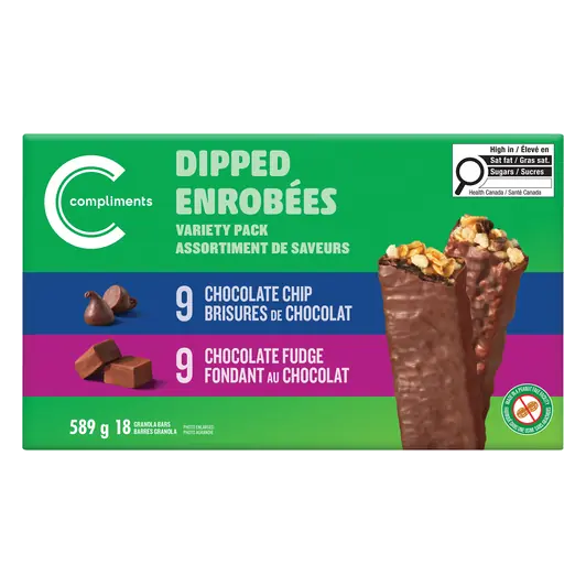Granola Bars Dipped Variety Pack 589 g