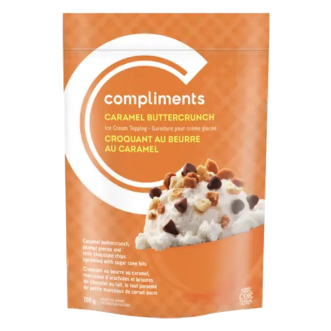 Ice Cream Topping Caramel Buttercrunch 100 g