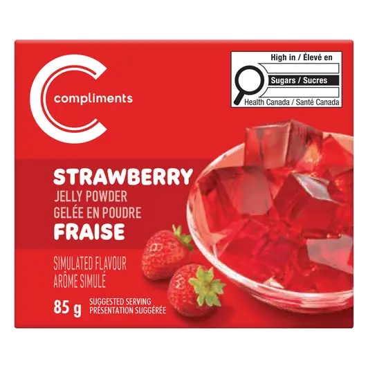 Jelly Powder Strawberry 85 g