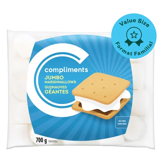Jumbo Marshmallows White 700 g