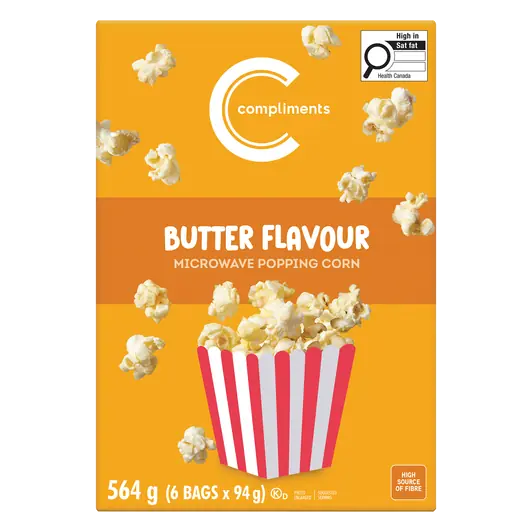 Microwave Popping Corn Butter 564 g