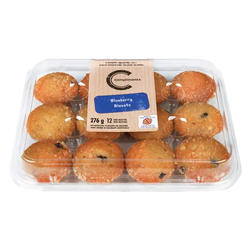 Mini Muffins Blueberry 276 g