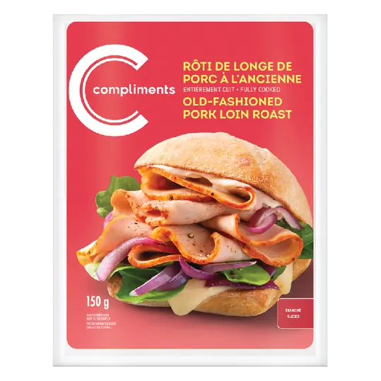Old Fashioned Pork Loin Roast Sliced 150 g