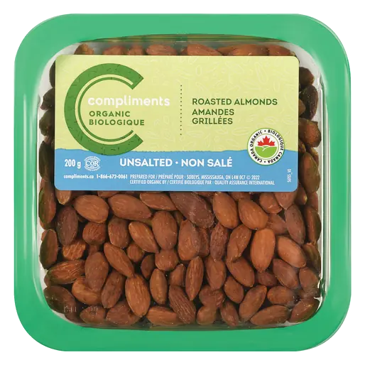 Almonds Roasted & Unsalted 200 g