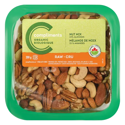 Organic Nut Mix Raw 200 g