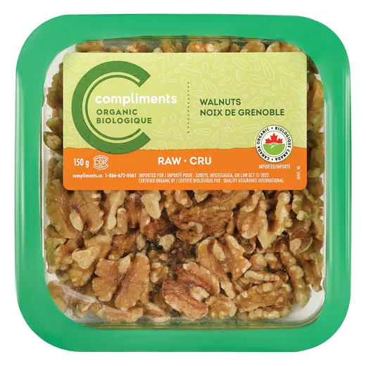 Organic Walnuts Raw 150 g