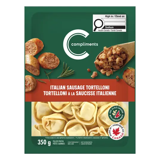 Pasta Italian Sausage Tortelloni 350 g