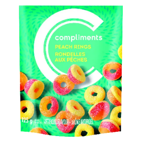 Peach Rings 125 g