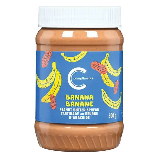 Peanut Butter Spread Banana 500 g