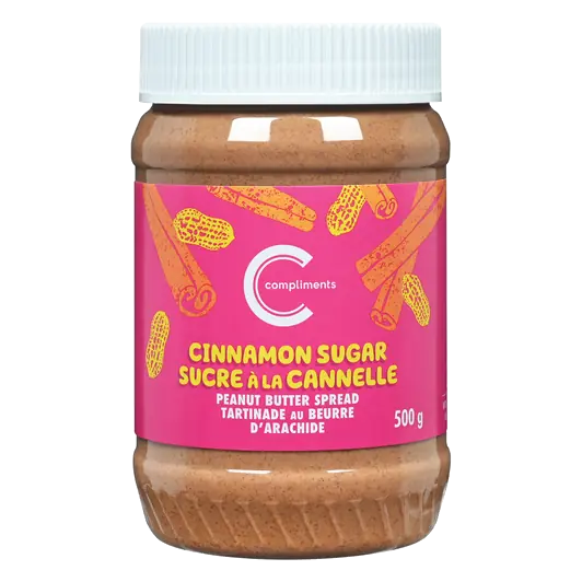 Peanut Butter Spread Cinnamon Sugar 500 g