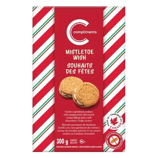 Peanut-Free Cookies Mistletoe Wish 300 g