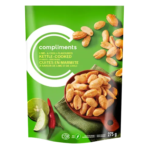 Peanuts Kettle Cooked Lime & Chili 275 g