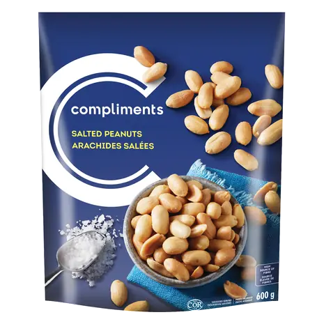 Peanuts Roasted & Salted 600 g
