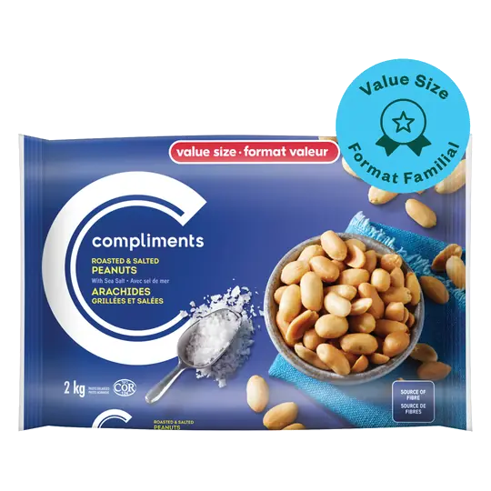 Peanuts Roasted with Sea Salt Value Size 2 kg