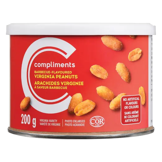 Peanuts Virginia BBQ Flavor 200 g