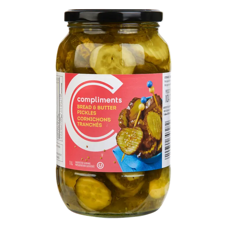 Pickles Bread & Butter 1 L