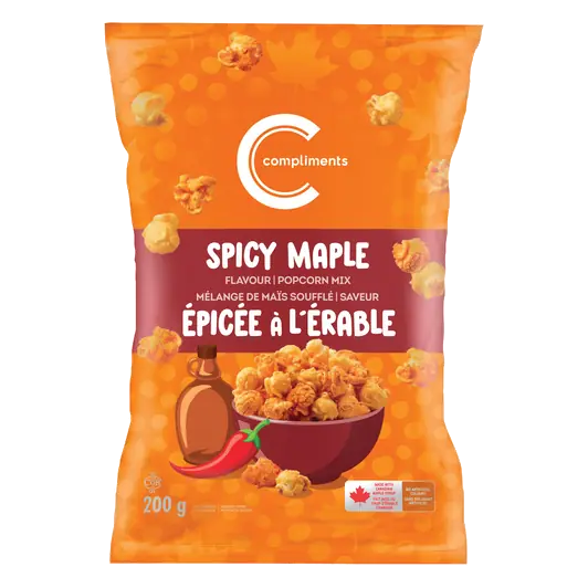 Popcorn Spicy Maple 200 g