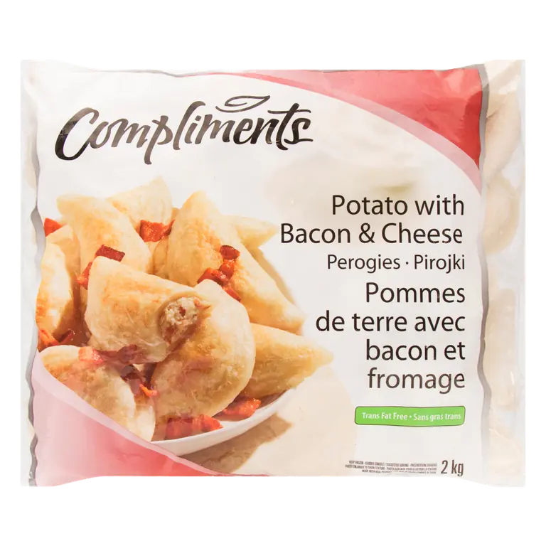 Potato and Bacon Perogies 2 kg (frozen)