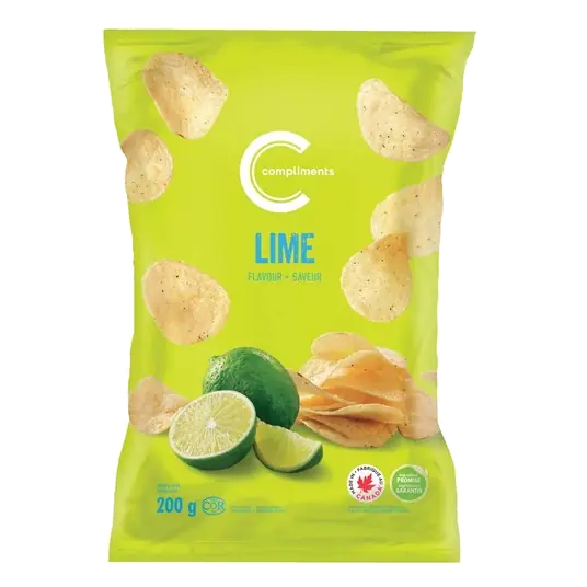 Potato Chips Lime 200 g