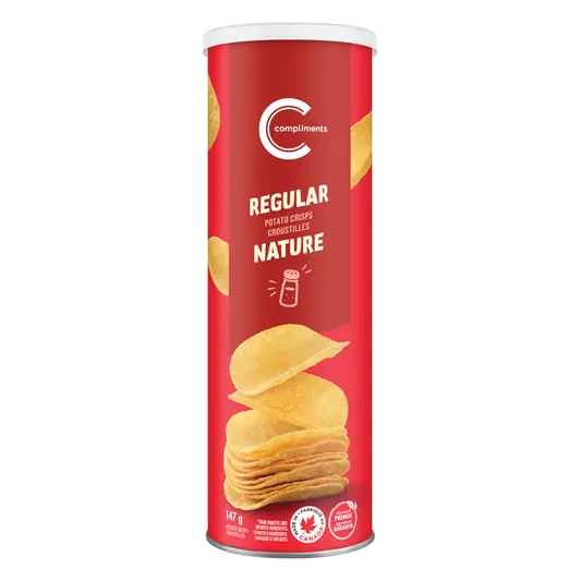 Potato Crisps Regular 147 g