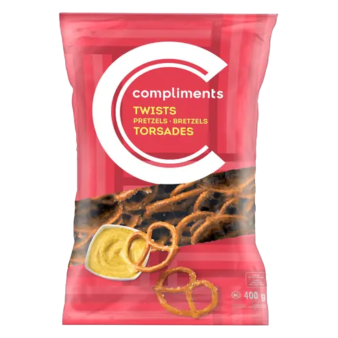 Pretzel Twists Thin 400 g