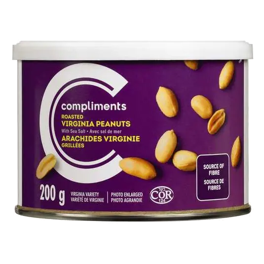 Roasted Virginia Peanuts Sea Salt 200 g