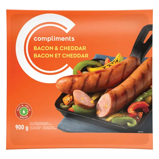 Sausage Bacon & Cheddar 900 g