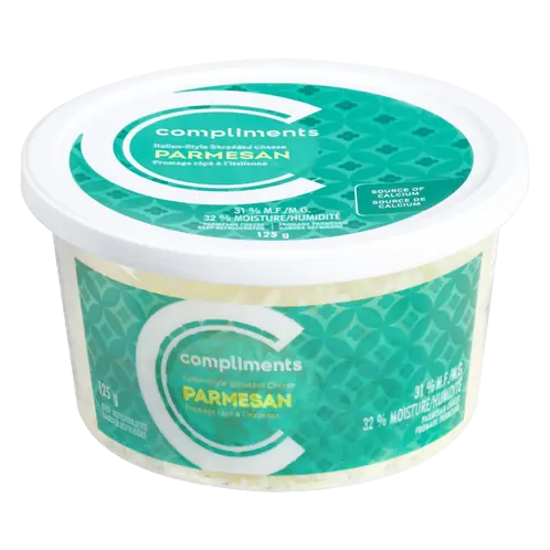 Shredded Cheese Parmesan 125 g