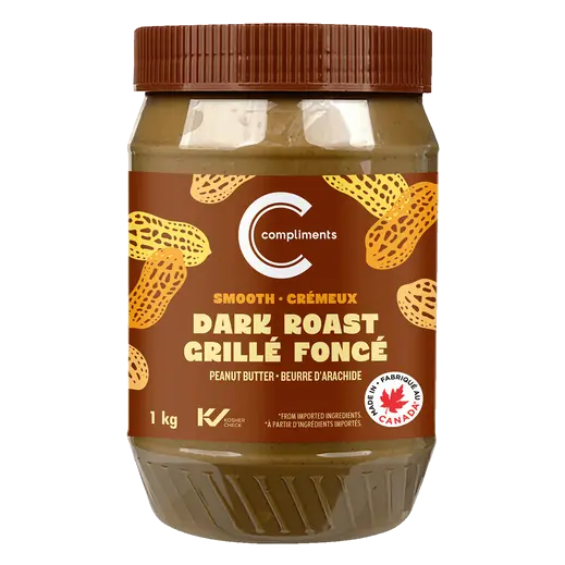 Smooth Peanut Butter Dark Roast 1 kg
