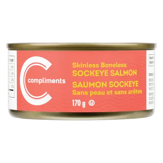 Sockeye Skinless Boneless Salmon 170 g