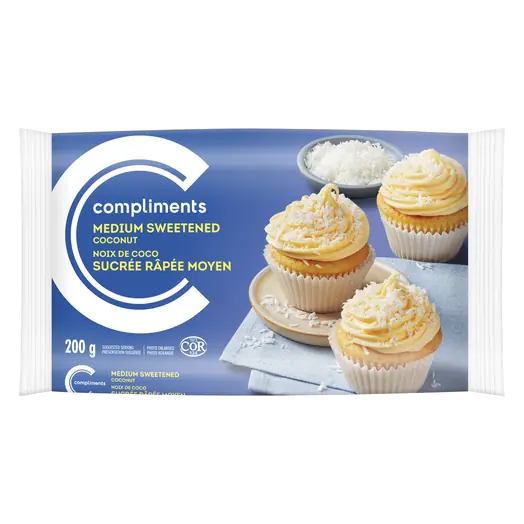 Sweetened Medium Dessicated Coconut 200 g