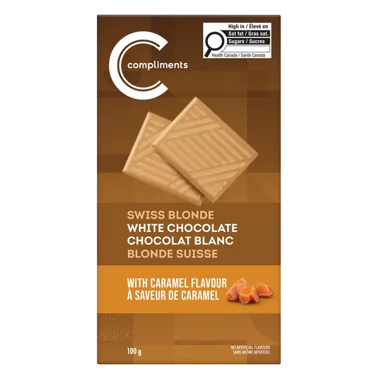 Swiss Blonde White Chocolate Caramel 100 g