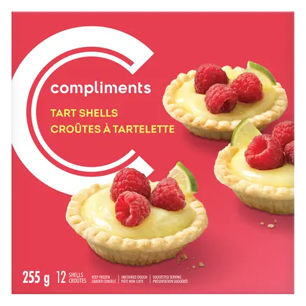 Tart Shells 3 inch 255 g (frozen)